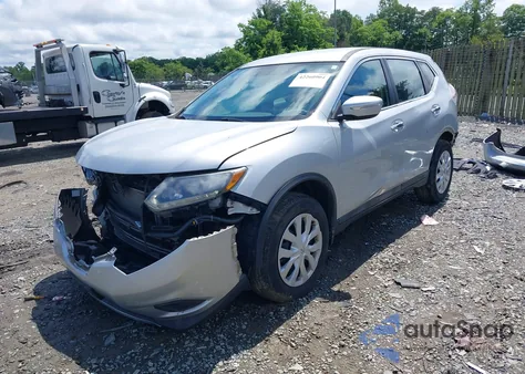 2015 Nissan Rogue S from USA, damaged, VIN 5N1AT2MV6FC831163